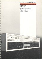 Revox B226-Owners-Manual 